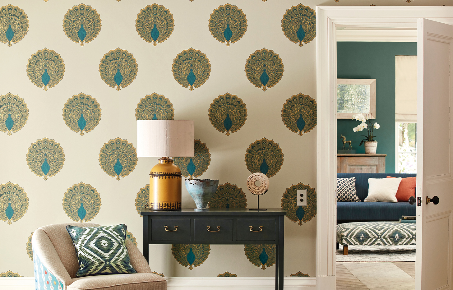 Disney and Sanderson Team Up for Wallpaper and Fabric Collection