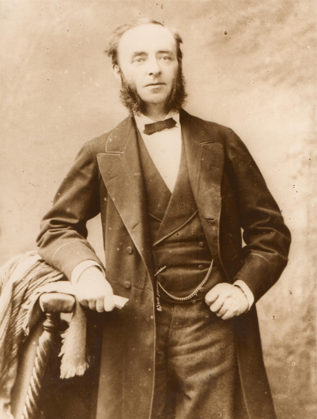 Photograph of Arthur Sanderson, c. late 1870s