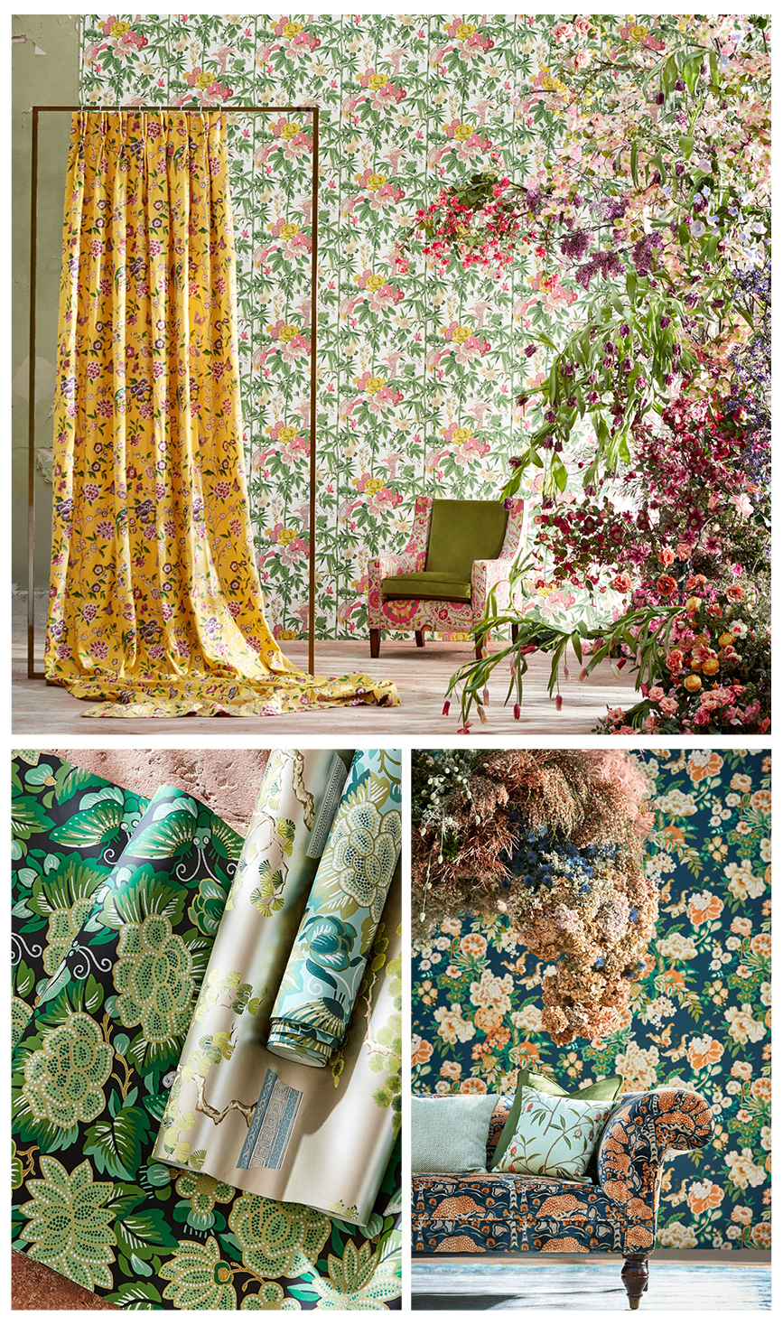 Creation of a water garden | Mizu Garden by Mokum | James Dunlop Textiles